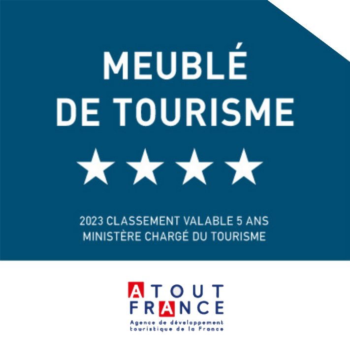 Logo meuble de tourisme 2023 4 etoiles